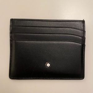 Mont Blanc leather cardholder
